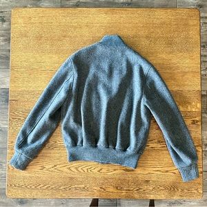 Golden Bear - Oxford Charcoal Melton Wool Varsity